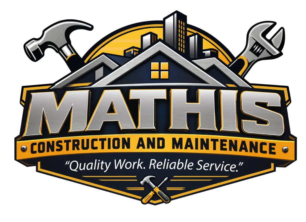Mathis Construction and Maintenance Logo