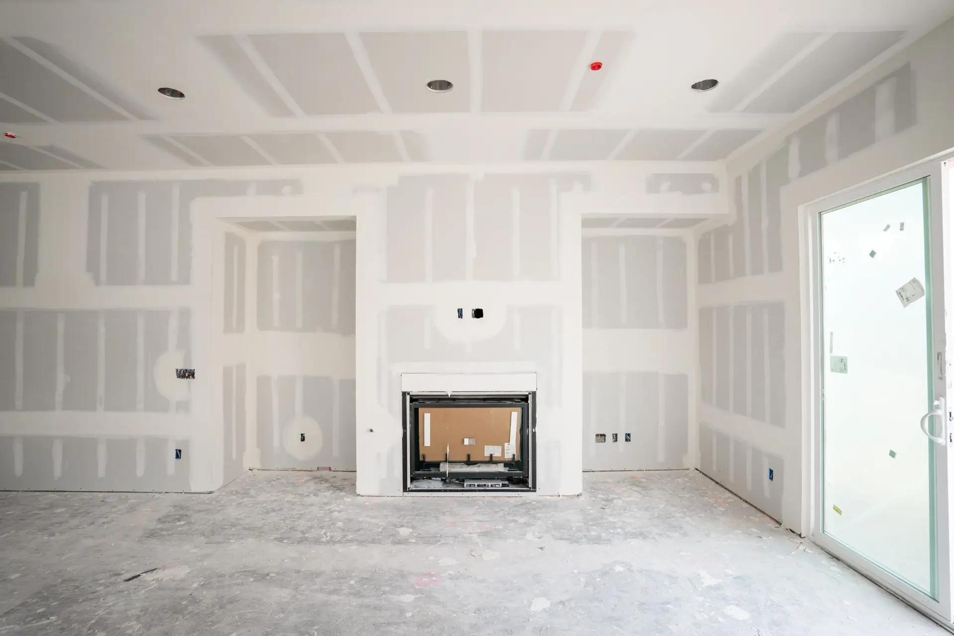 Mathis Construction Hero House Image - Drywall