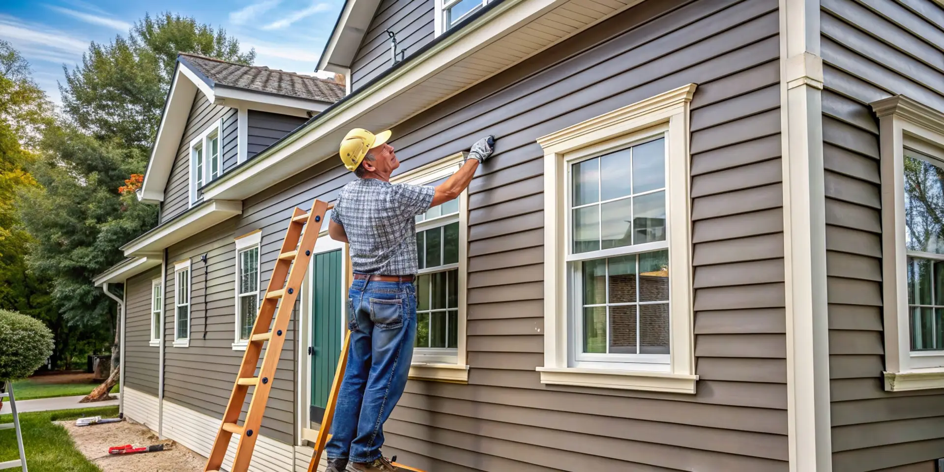 Mathis Construction Hero House Image - Siding